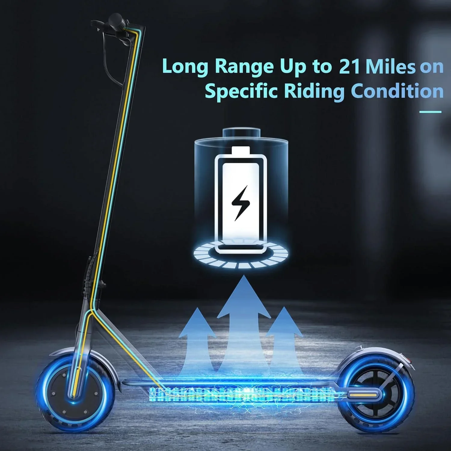 Electric Scooter 350W/500W Powerful Motor 8.5