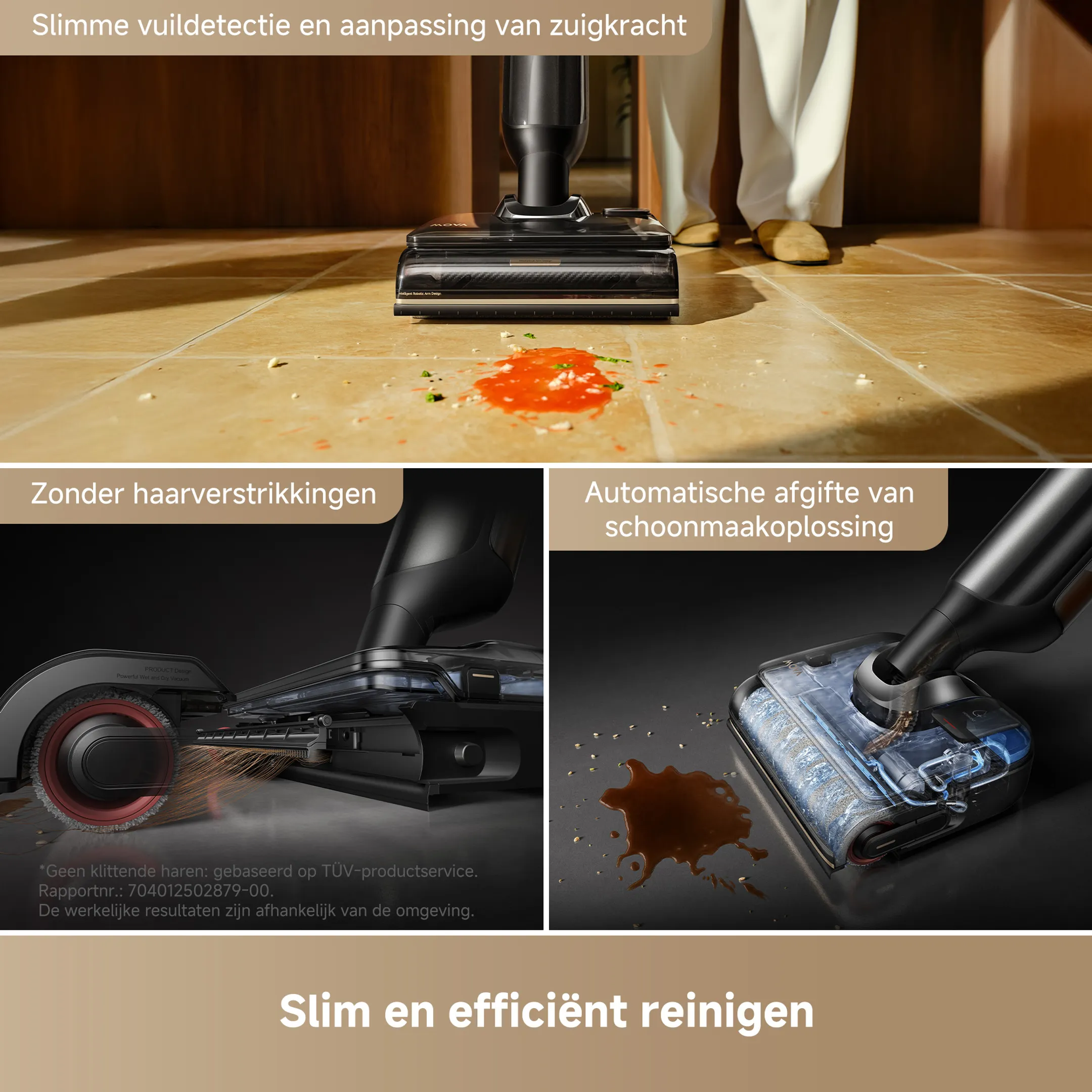 MOVA Vloerreiniger M50 Ultra Black