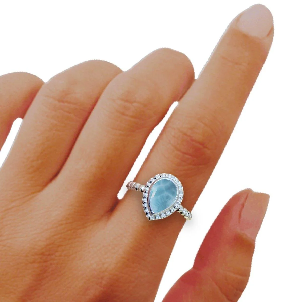 Larimar Ring- Laihas ��Breezy�� Rain