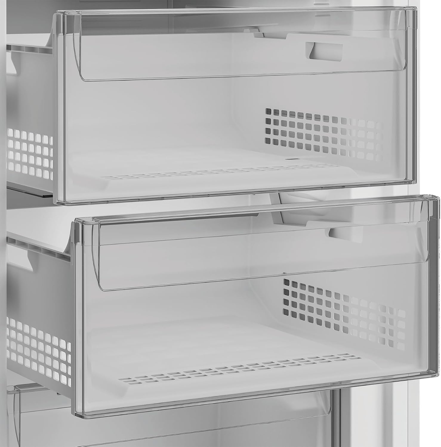 Bauknecht GKN WC19170D NoFrost Gefrierschrank, 404 l Nutzinhalt, 191 cm Höhe, Multi Zone, HomeWhiz App-Steuerung, Supergefrierfunktion, Soft Opening, leise 38 dB, Weiß