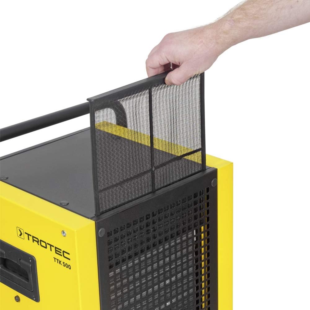 TROTEC Bautrockner TTK 500 (max. 70 l/h), geeignet für Räume bis 470 m3, leistungsstarker Rotationskompressor