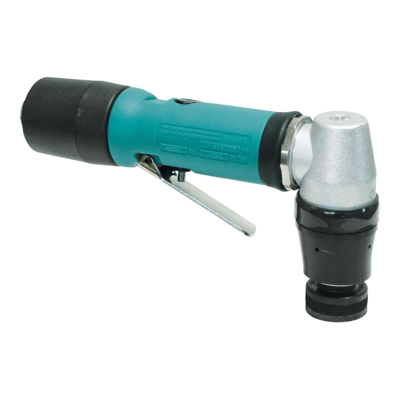 Dynabrade 58039  ~  1-1/4 Inch Diameter Right Angle Mini-Orbital Sander .4 Hp 12000 Rpm Geared 1/8 Inch Diameter Orbit Rear Exhaust For 1/4 Inch-20 Female Pad