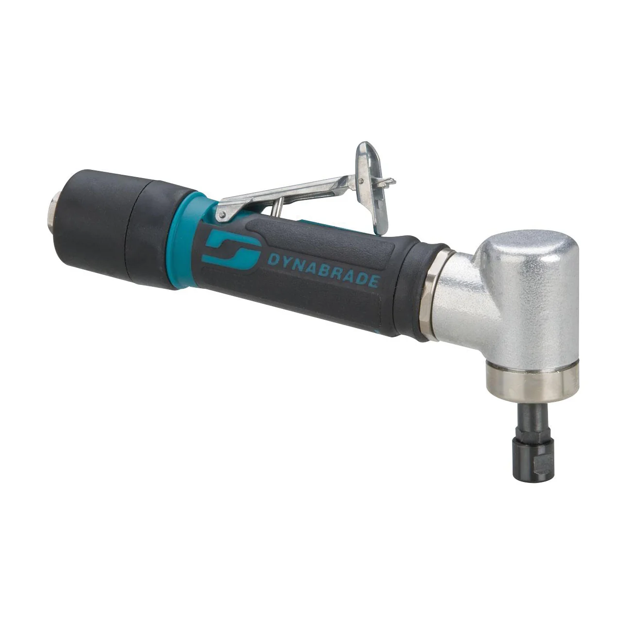 Dynabrade 48207  ~  .4 Hp 7 Degree Offset Die Grinder (Replaces 52207) 30000 Rpm Gearless Extended Rear Exhaust 1/4 Inch & 6mm Collets
