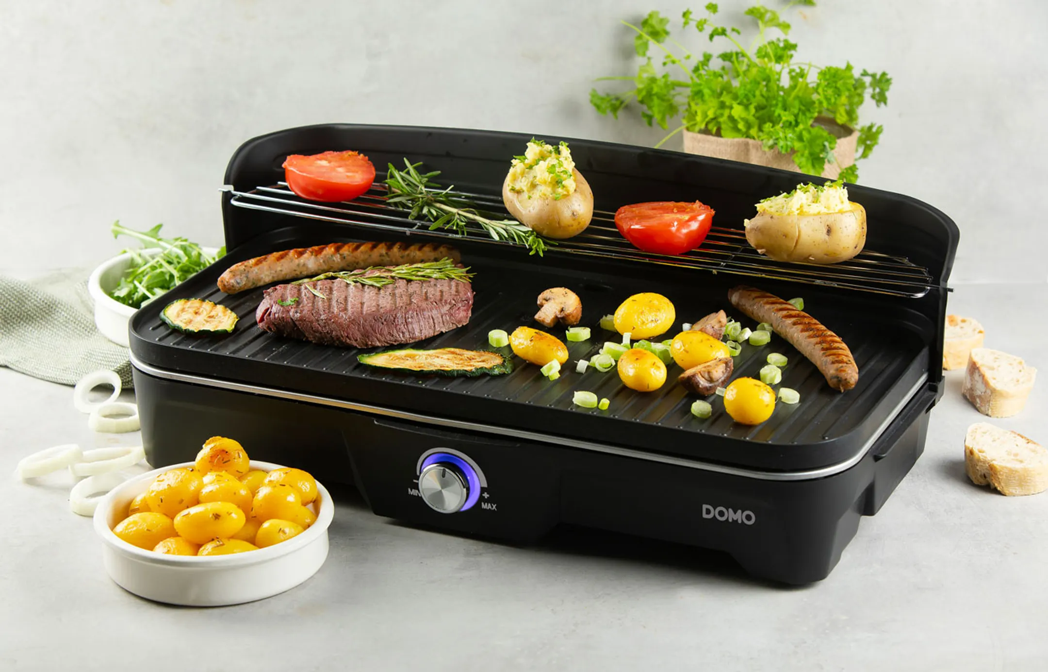 Domo Elektrische barbecue DO9260G