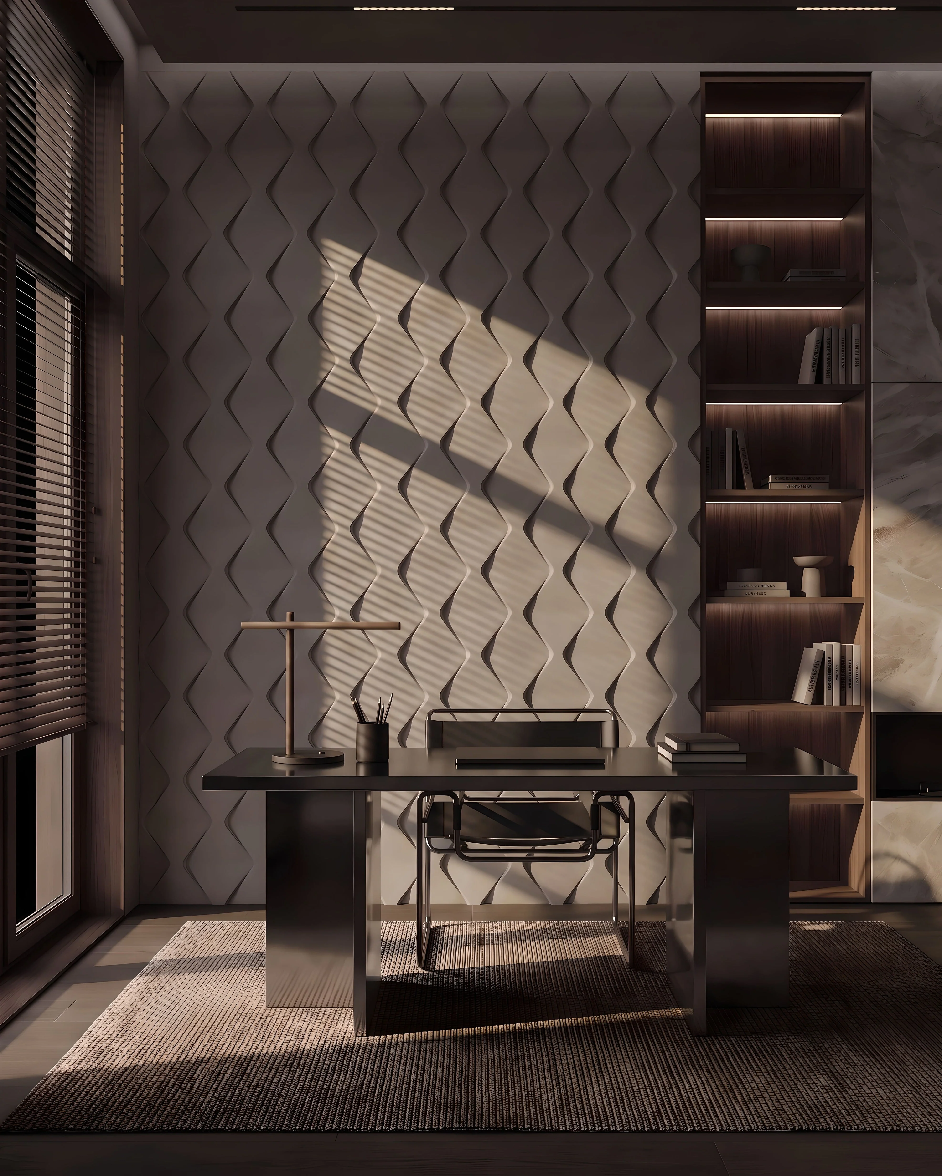 GYPSUM 3D WALL PANEL | ROMBO  0118
