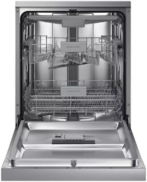 Samsung DW60M6050FS Lavastoviglie, Libera Installazione, 14 Coperti, A++, Inox, 60 cm max, Tasti a Sfioramento, LED