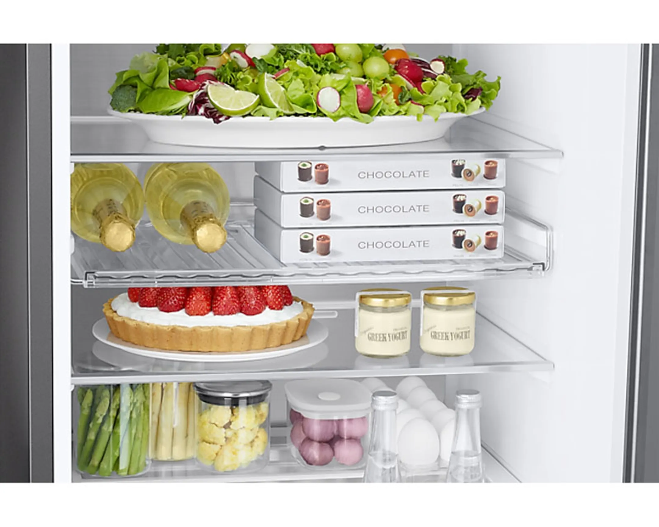 Samsung Koelkast met diepvries RB38C7B6AB1