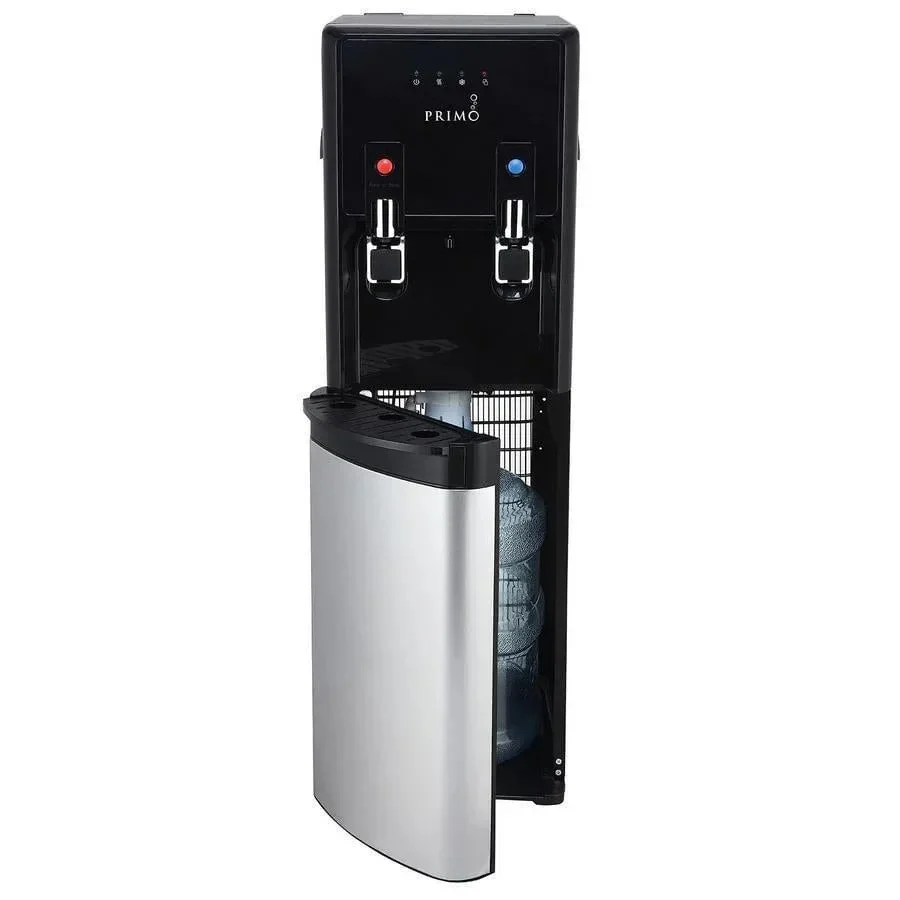 Primo Pro-Plus bottom-loading water dispenser for hot and cold water, black