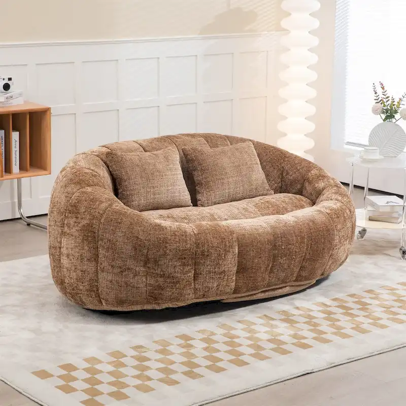 Adult Bean Bag Chair - Multi-Color Lazy Sofa