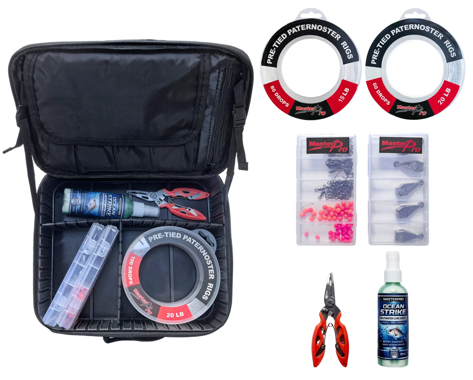 MASTERPRO 144PC WHITING RIG BUILDING KIT, Value is Over $90+, Now Only is $49.00