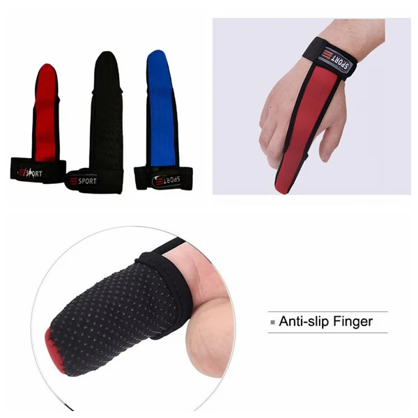 3pcs Surf Casting One Finger Glove Protector Non Slip Carp Fishing Tool 3 color