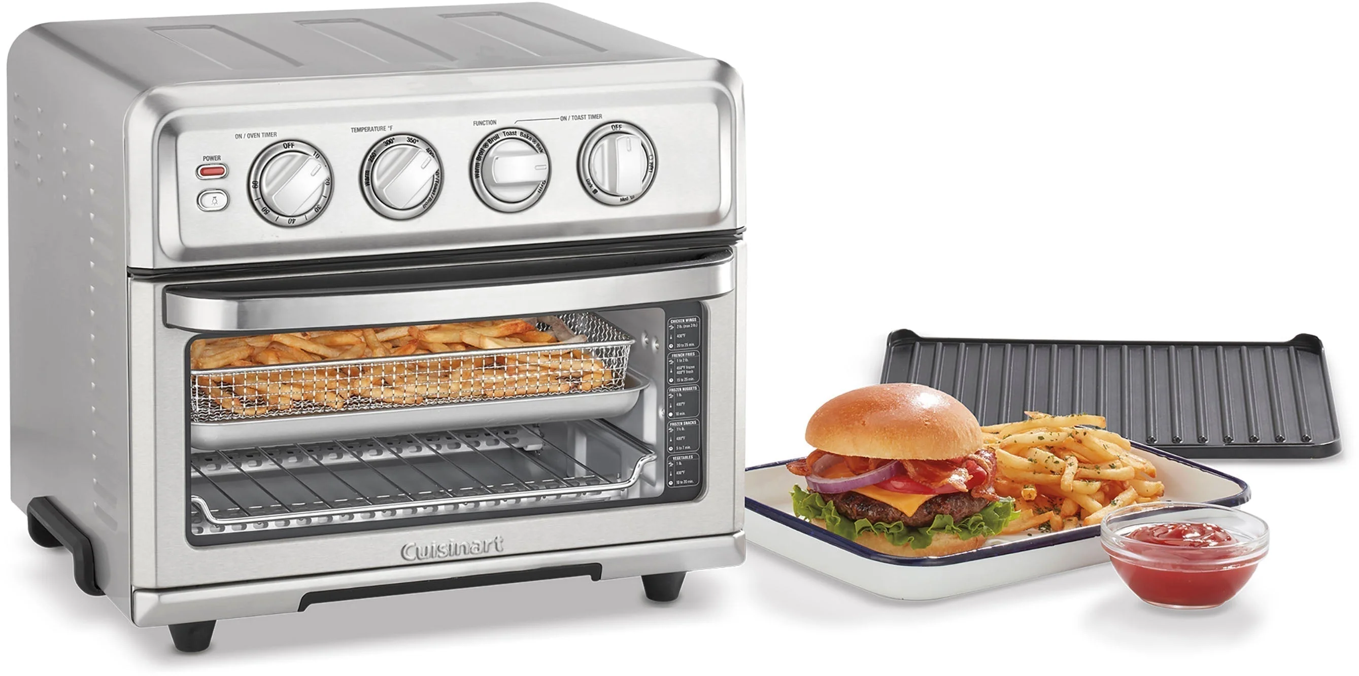 Cuisinart – Air Fryer Toaster Oven with Grill – Stainless Steel