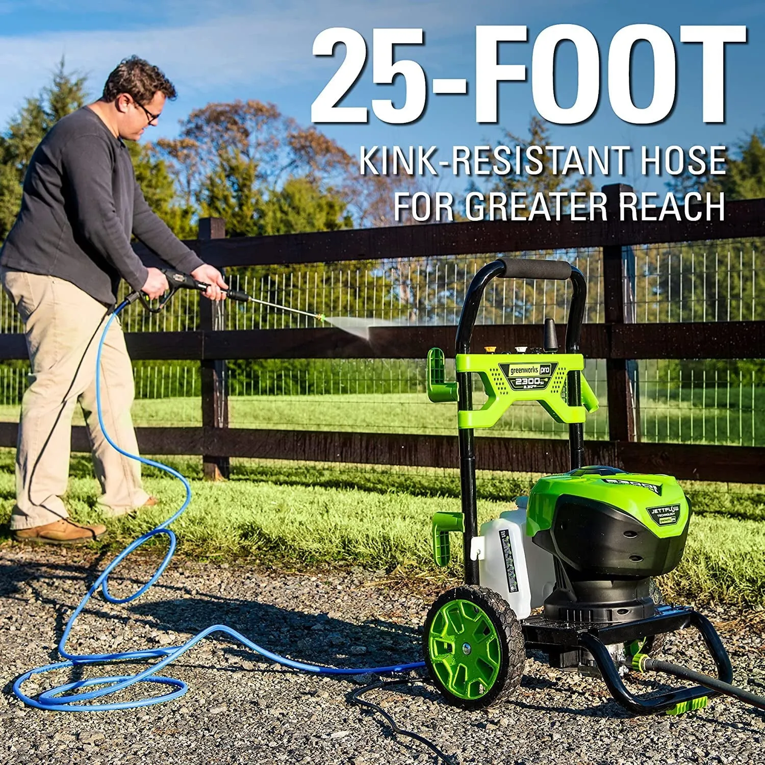 2300-PSI 14 Amp 2.3-GPM Brushless Pressure Washer