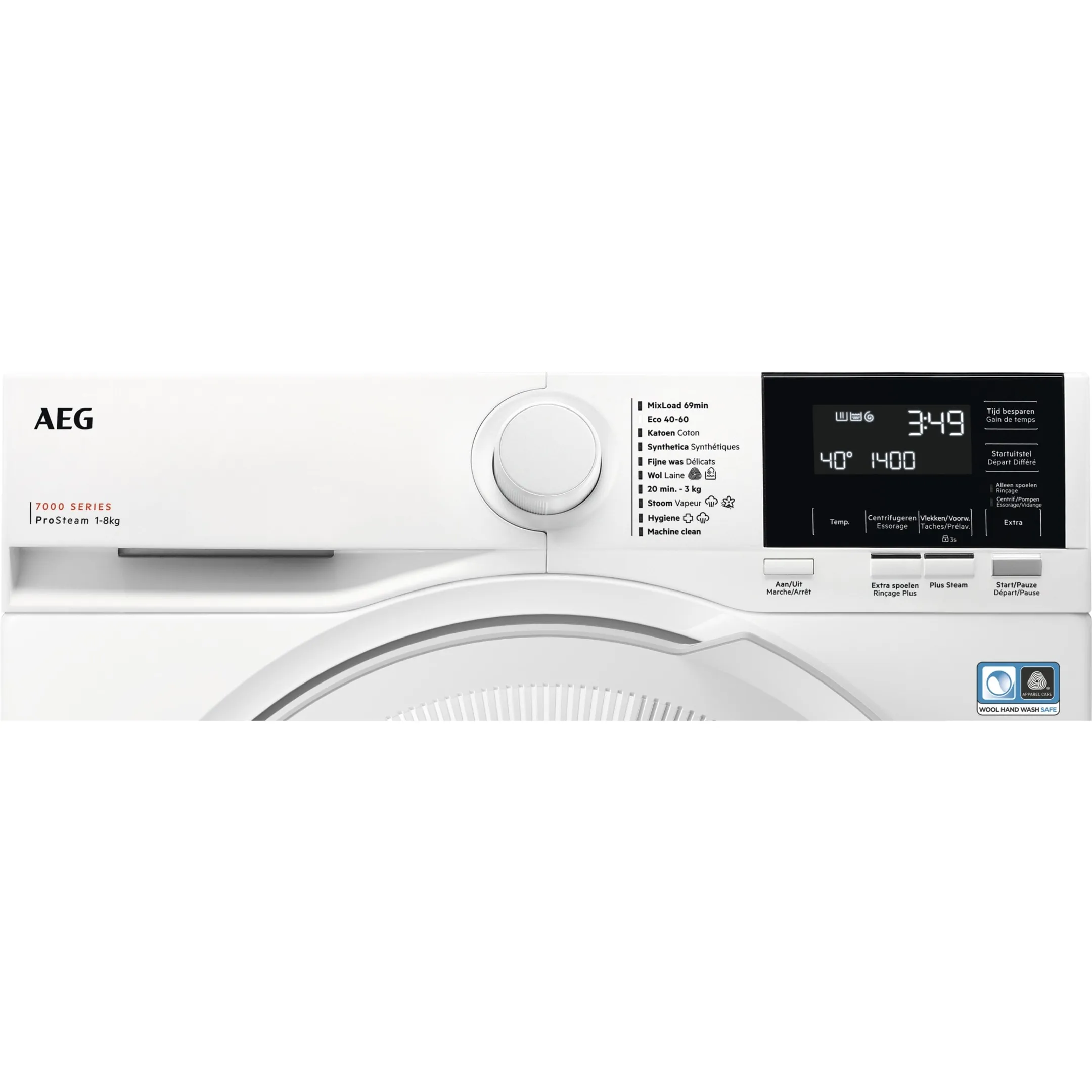 AEG Wasmachine LR73R840 ProSteam