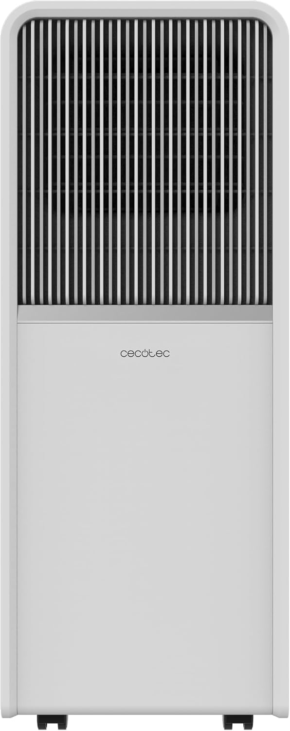 Cecotec - Mobile Klimageräte ForceClima 7550 Style Connected, 7000 BTU, Abdeckungsbereich 20 m2, Fernbedienung, Berührung, LED -Bildschirm, 4 Modi, 2 Geschwindigkeiten, Luftentfeuchter, Timer