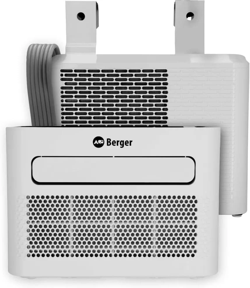 BERGER Arktar 5000 Pro mobil split klímaberendezés fűtéssel | mobil klíma kempingezéshez, lakókocsihoz, lakóautóhoz | Klímaberendezés hűtéshez, párátlanításhoz | Alkalmazásvezérlés és időzítő funkció