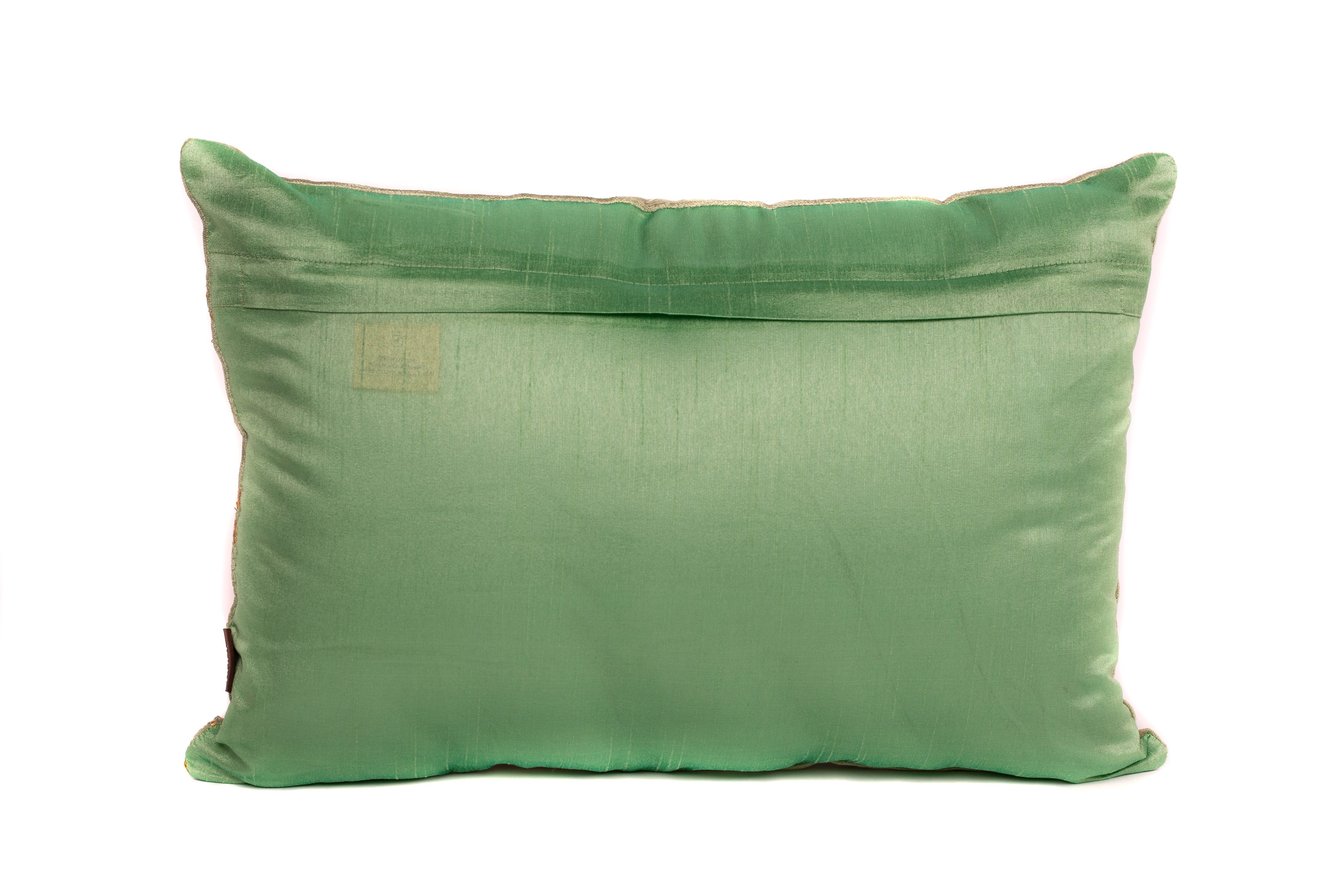 Tisya Green Luxury Pillow