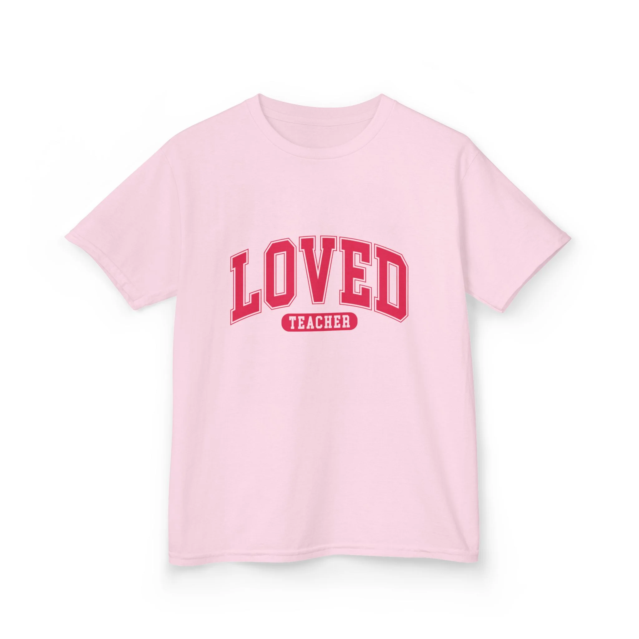 Loved Teacher Kids Tee | School Staff Shirt, Teacher Appreciation