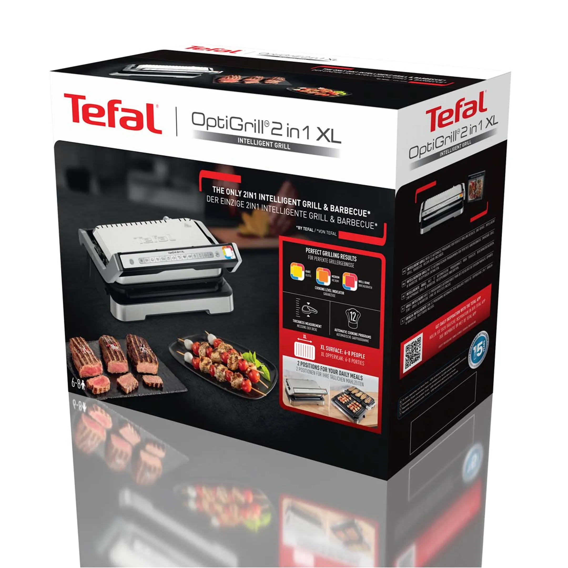 Tefal OptiGrill 2-in-1 XL GC782D10