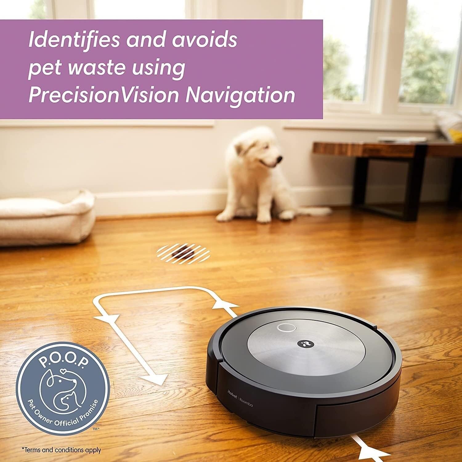 Roomba j7+ Self-Emptying Vacuum Cleaning Robot (Renewed)