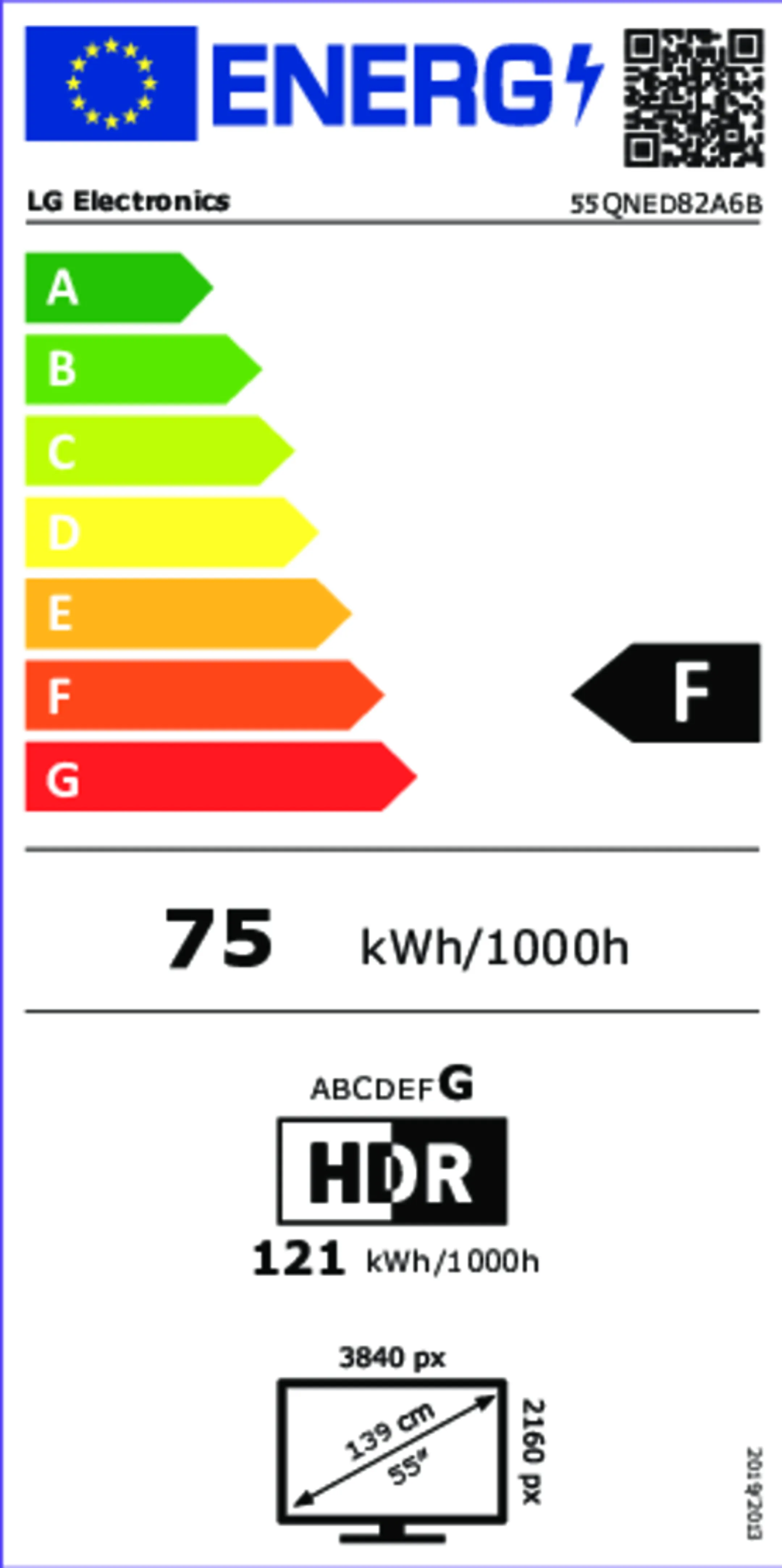 LG QNED AI 4K TV 55QNED82A6B (2025) - 55 inch