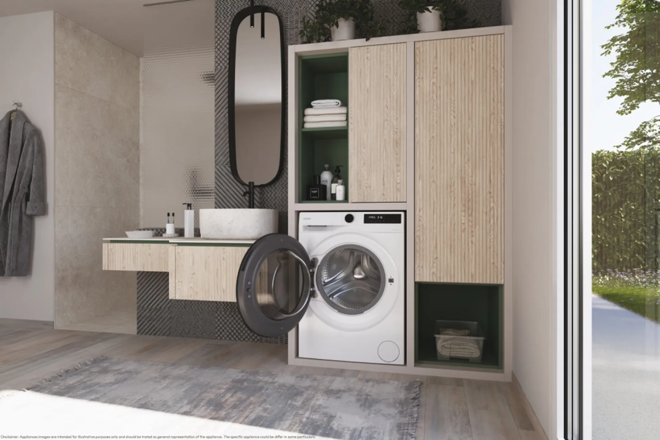 Candy Wasmachine BP 410BL8-S