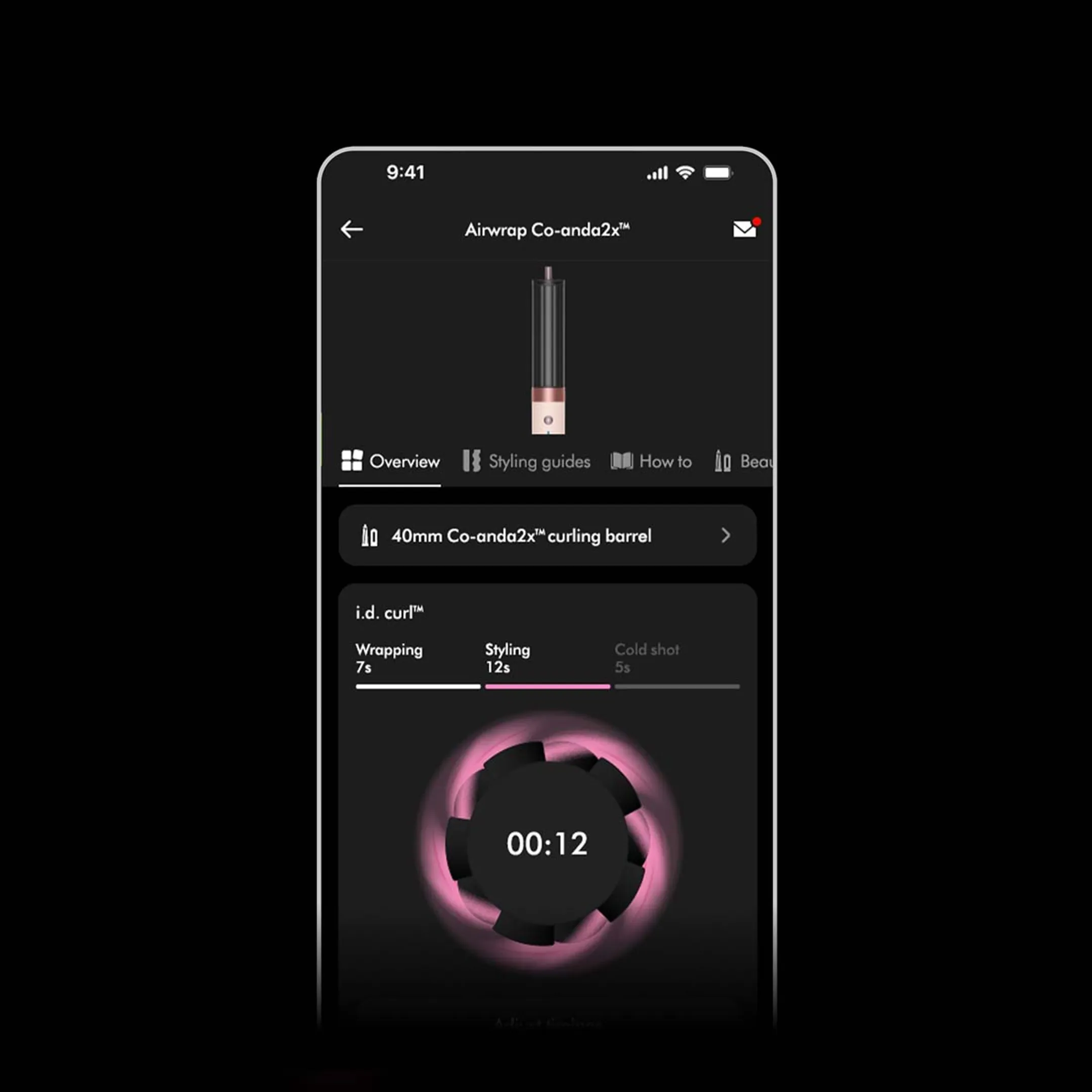 Dyson Airwrap Co-anda2x Straight+Wavy Amber Silk