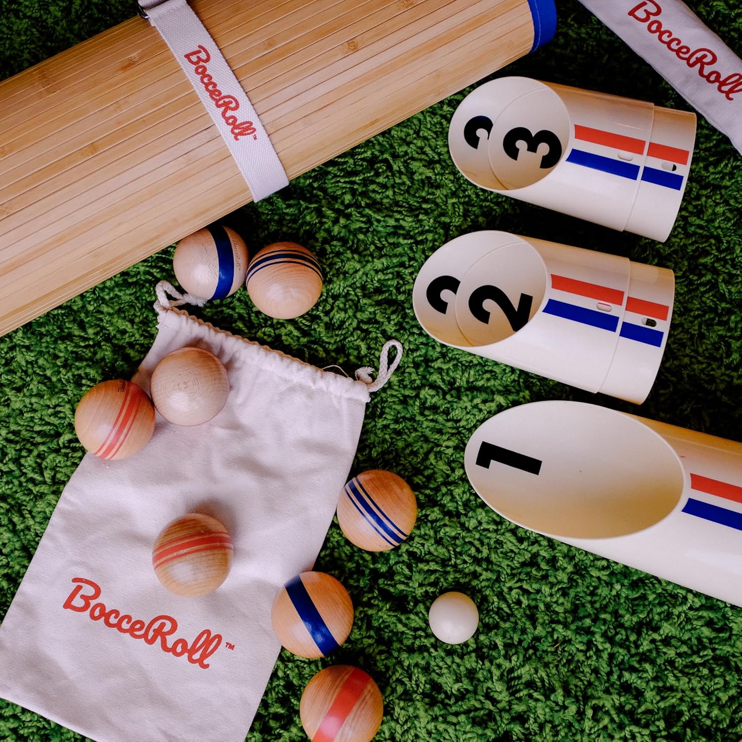 2025 BocceRoll™ – Scopri il tuo nuovo gioco da giardino preferito! Combina il meglio dei popolari giochi arcade di bocce e lancio del sacchetto di fagioli in un unico avvincente gioco portatile da giardino.