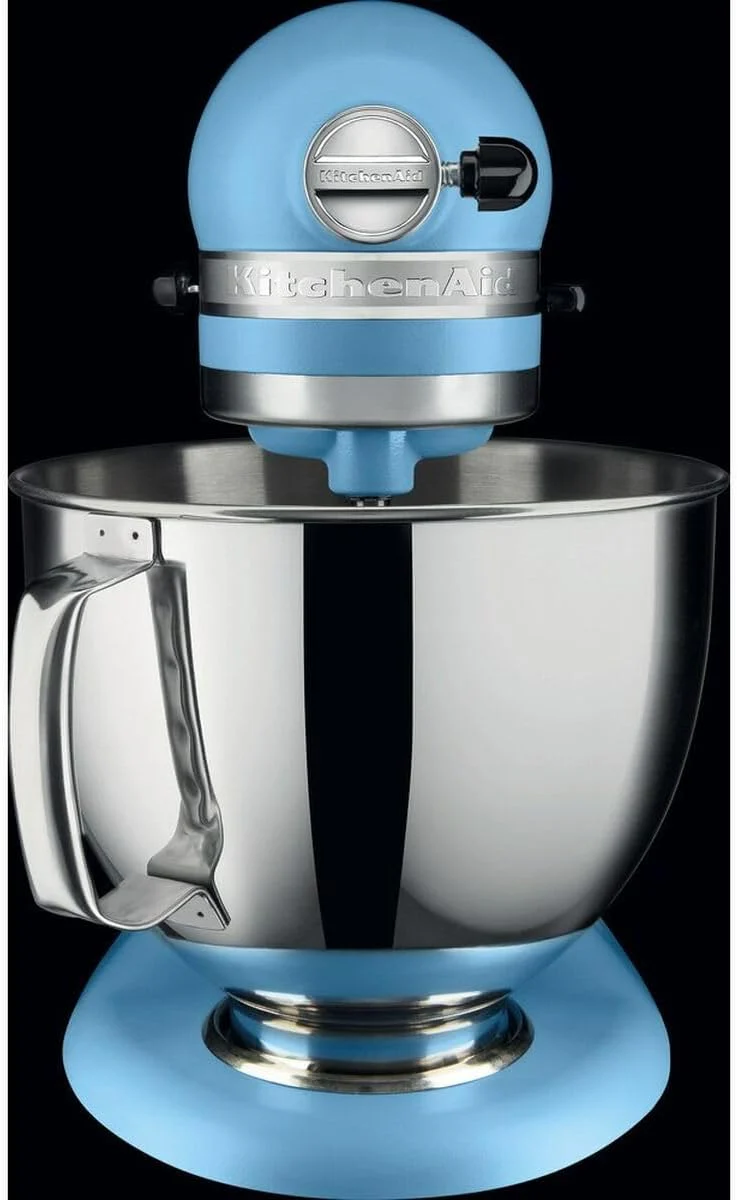 KitchenAid Küchenmaschine I Artisan I Kippbarem Food Processor I Teigknetmaschine mit 5 Zubehör | 2 Schüsseln aus Edelstahl | 4.8 L | Pistaccio