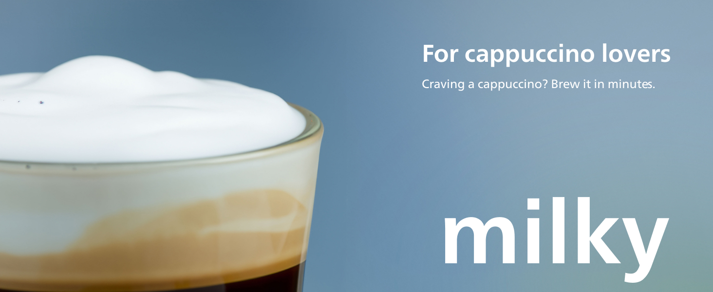 Coffee machine cappuccino latte milk