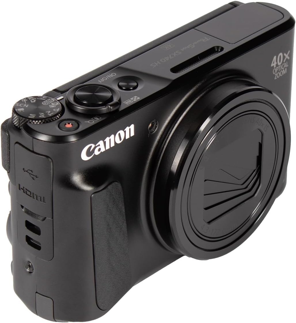 Canon Italia PowerShot SX740 HS Lite Edition Fotocamera Digitale Compatta, Nero