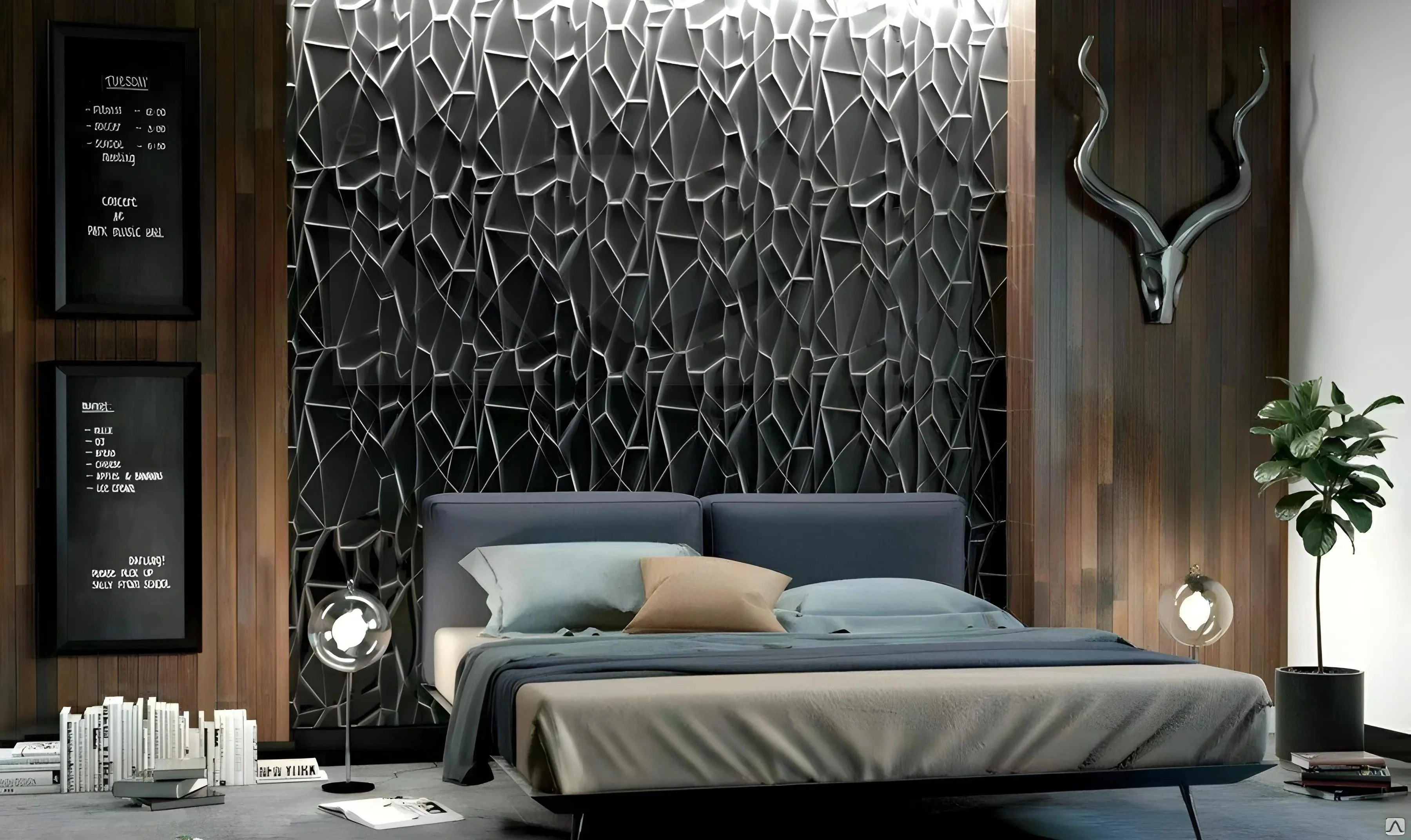 GYPSUM 3D WALL PANEL | METEOR 0052