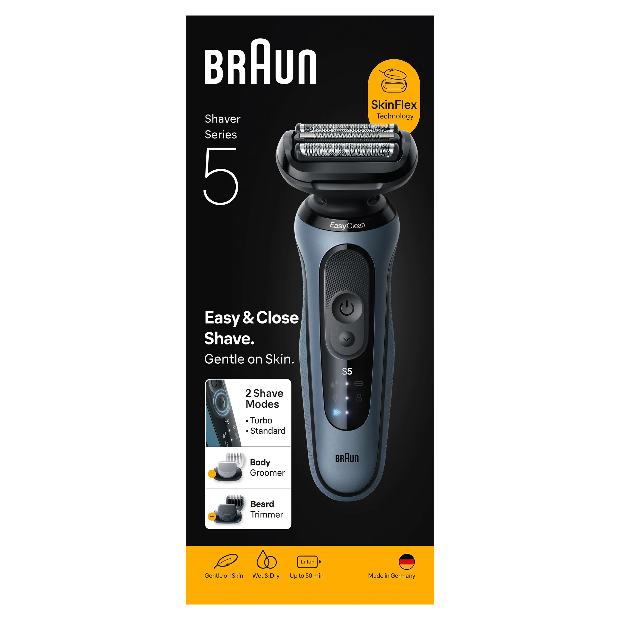 Braun Elektrisch scheerapparaat Series 5 52-A1650s