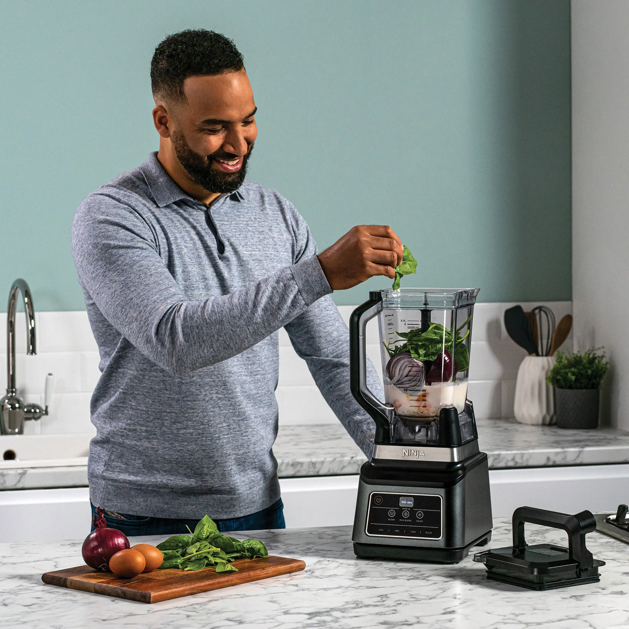 Ninja 2-in-1 Blender met Auto-IQ BN750EU