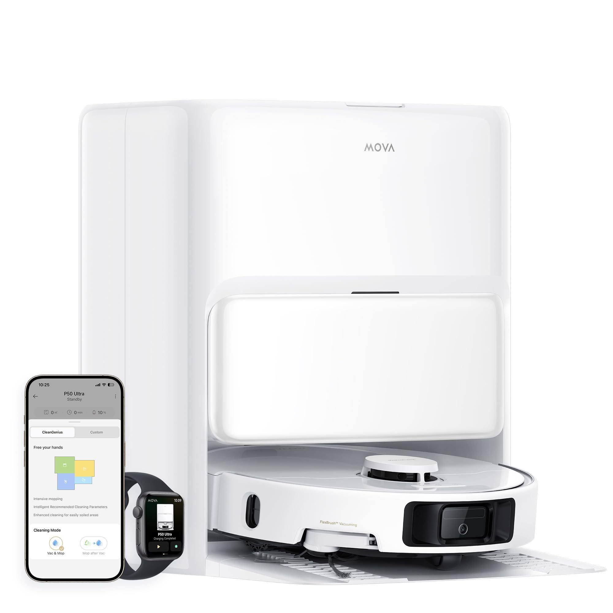 aspirateur Robot Mova P50 Ultra avec 19 000 pa