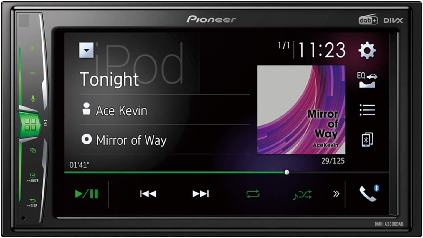 Pioneer DMH-A3300DAB Car AV Screen Double DIN