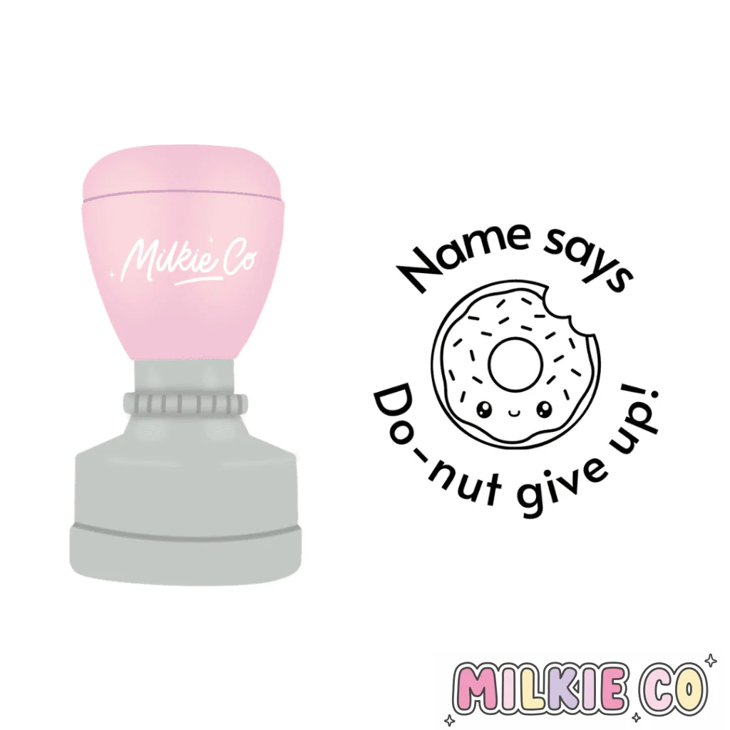 'Do-nut give up' Stamp