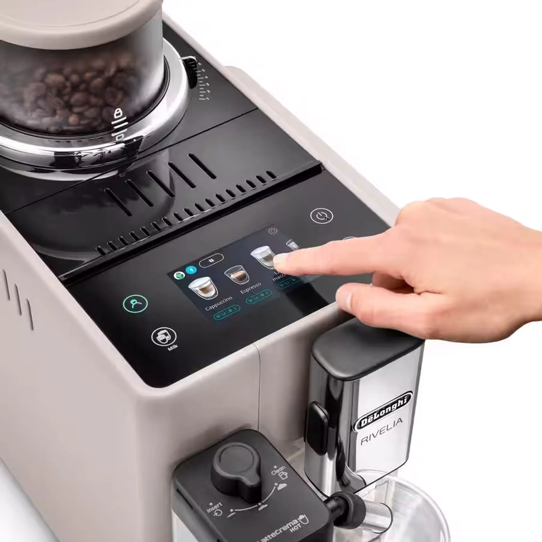 De'Longhi Volautomatische Espressomachine Rivelia EXAM440.55.BG