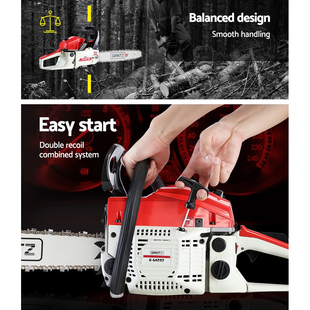 Giantz Chainsaw Petrol 52CC 20