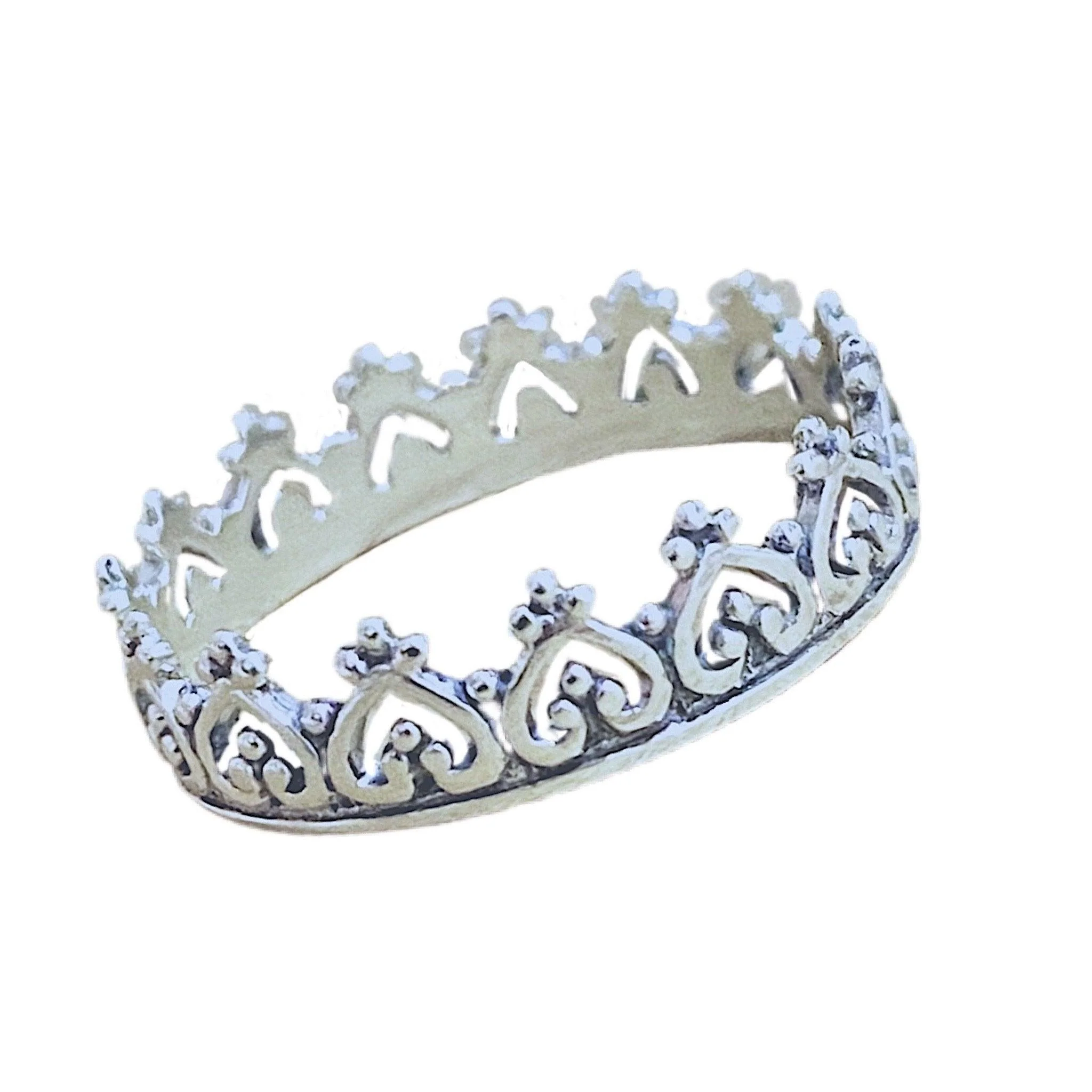 Laihas Queen Of Hearts Sterling Silver Boho Ring Ass sizes