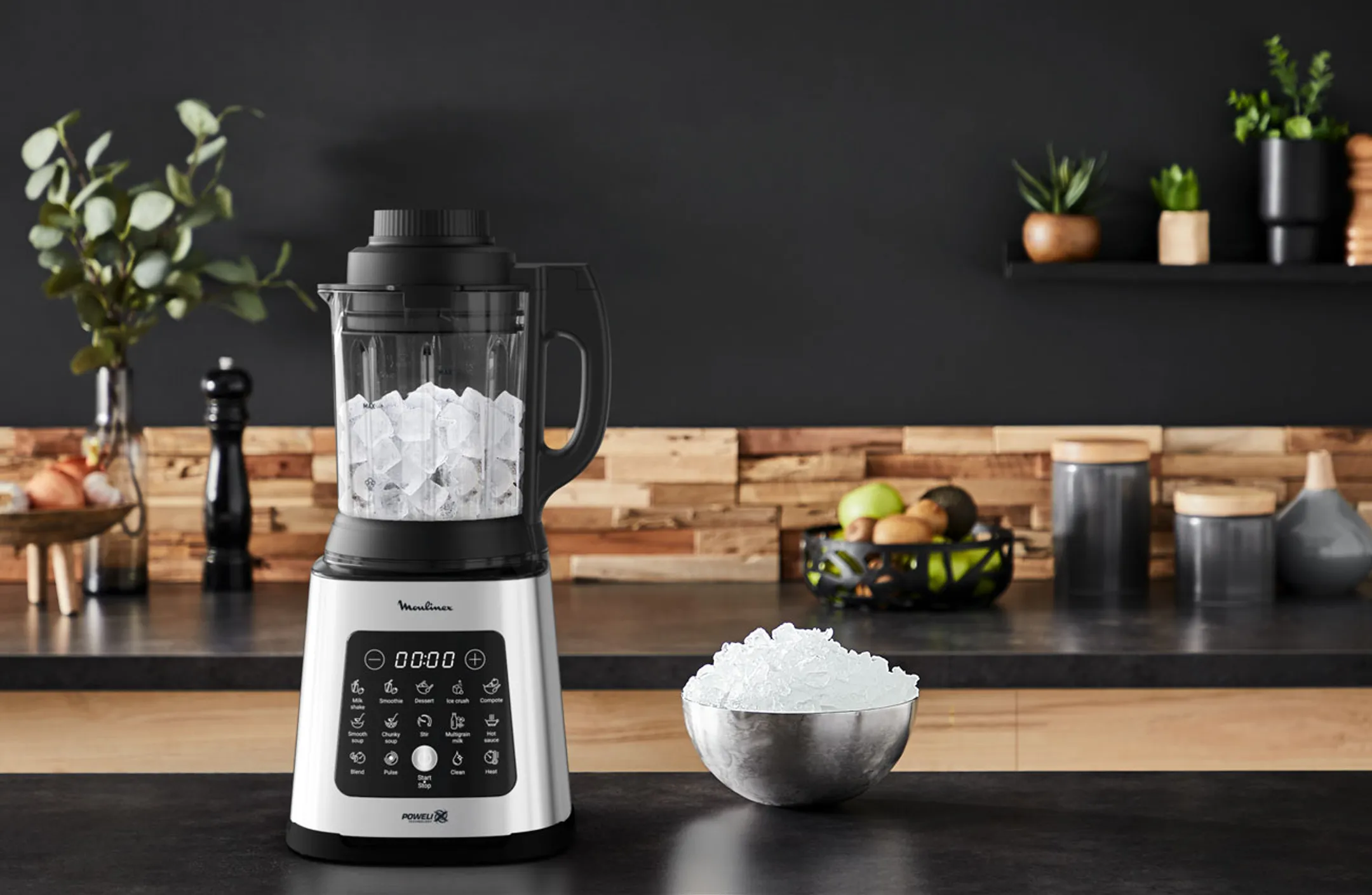 Moulinex Verwarmende Blender Perfectmix Cook LM835D10