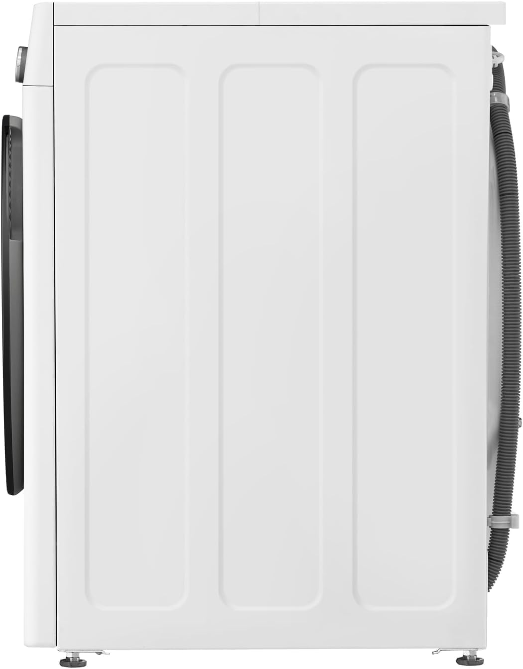 LG F4WV7080, Klasse A, Frontlader-Waschmaschine 8 kg, 1400 U/Min, AI Direct Drive, Wi-Fi, Tiefenreinigung mit Dampf, Große Kapazität, TRIPLE A, Außentür aus Sicherheitsglas, 62 x 60 x 85 cm ꟷ Weiß