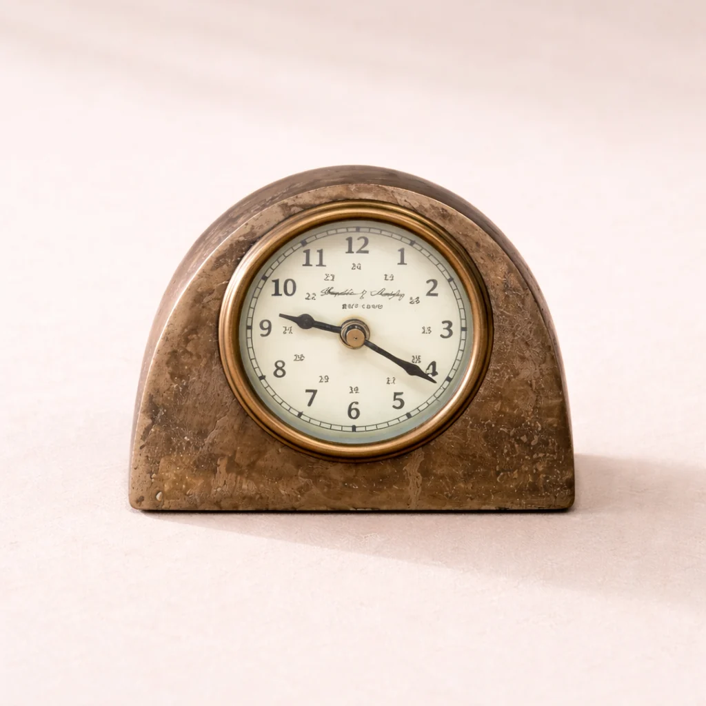 Brass Inspired Clock
