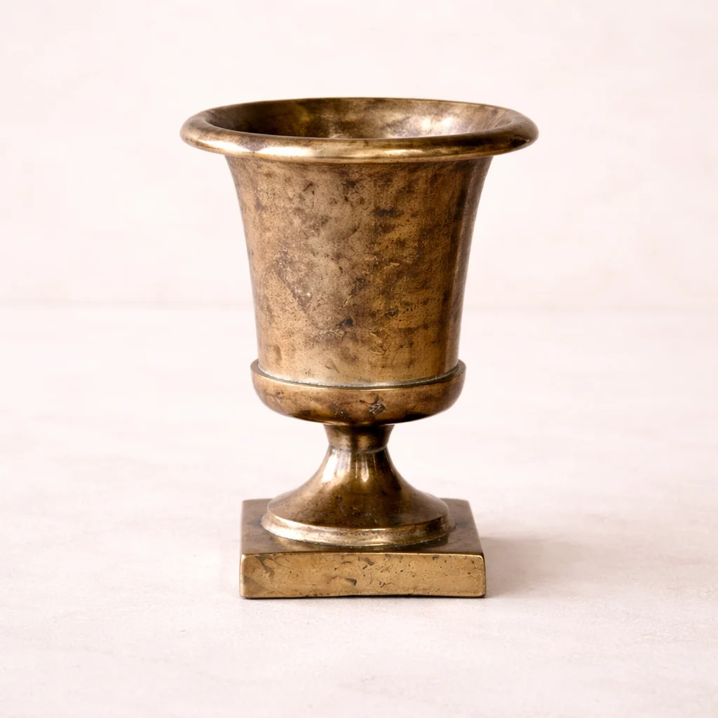 Antique Inspired Bronze Urn