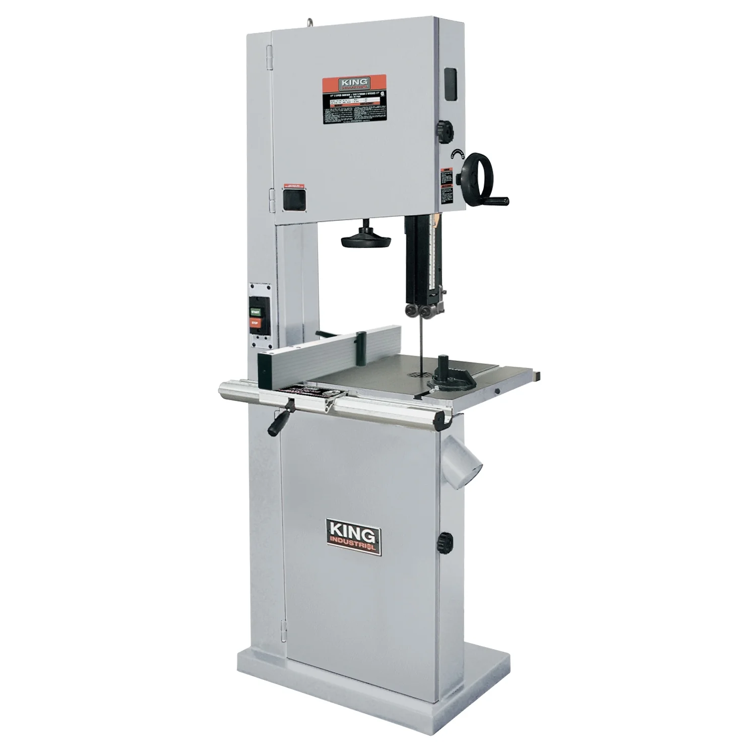 King Canada KC-2102FXB  ~  Bandsaw 21 Inch Floor Resaw Guide With Ind. Fence