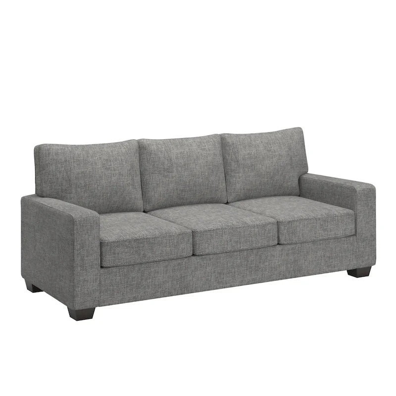 Roros Fabric Upholstered Square Arm Sofa by iNSPIRE Q Classic