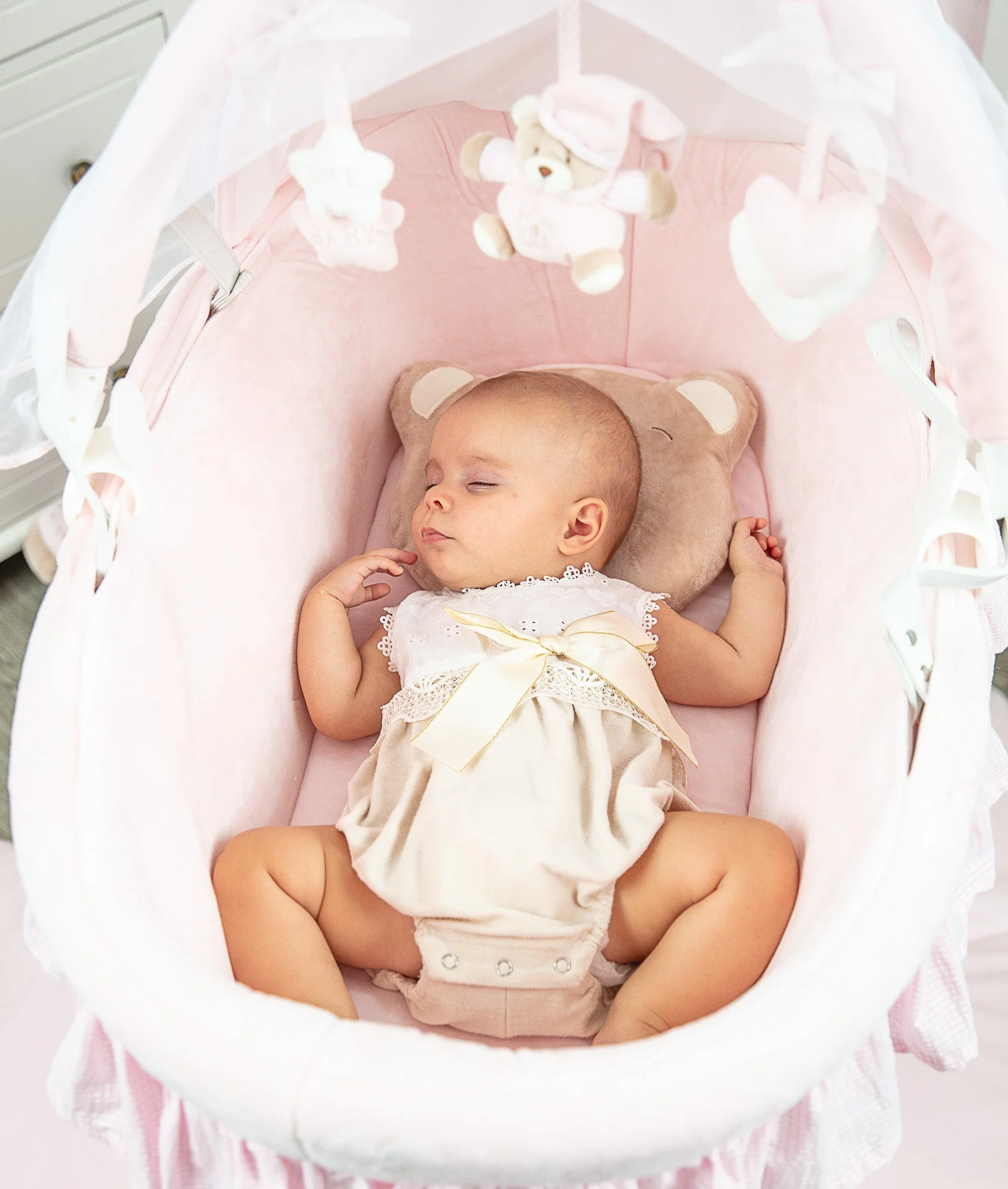 Bassinet Set | Pink