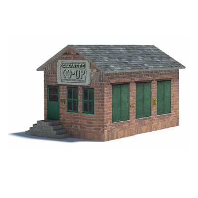 Railway Building (brick with loading doors)