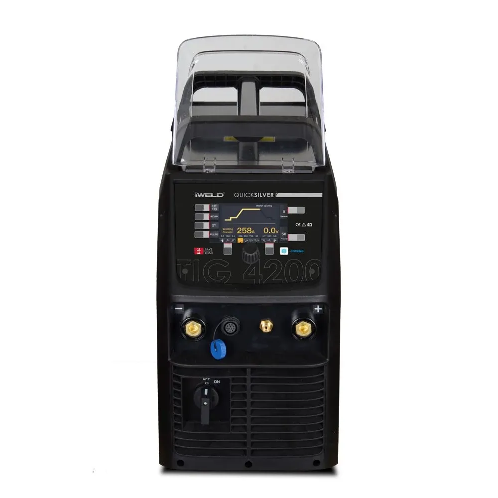 Iweld TIG 4200 AC/DC MULTIWAVE RC OLED Hegesztő inverter