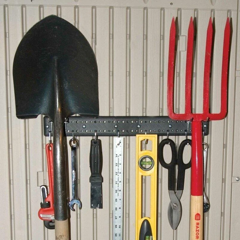 2025 Side entrance, 4.57 m W x 2.44 m D, plastic tool shed